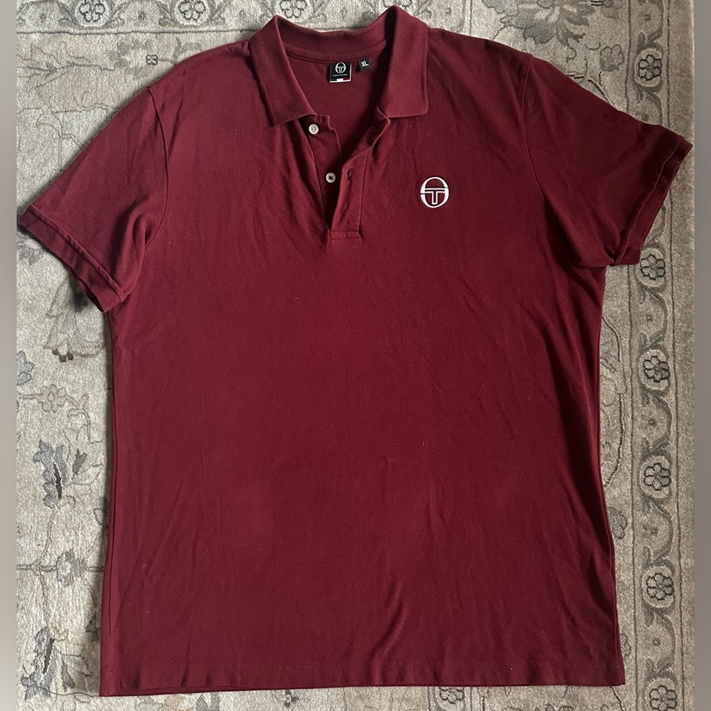 Sergio Tacchini Vintage Polo Shirt XL